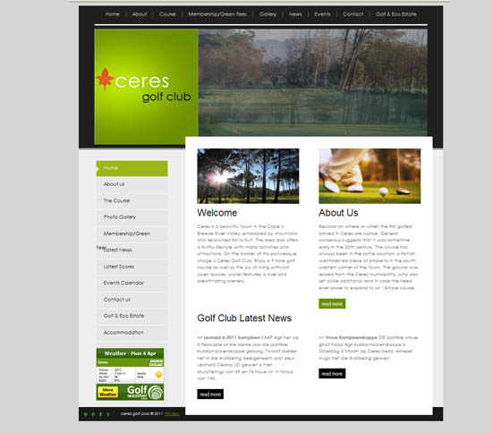 Visit Ceres Golf Club
